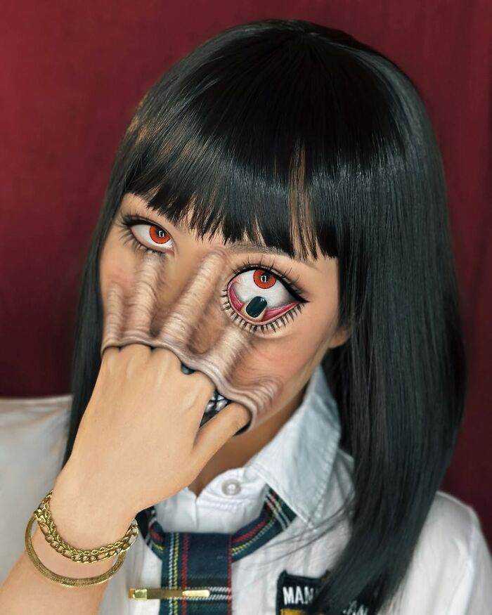 28 Crazy Makeup Illusions That’ll Make You Do a Double Take (Or Ten!)