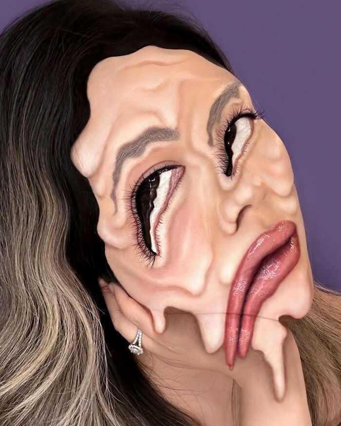 28 Crazy Makeup Illusions That’ll Make You Do a Double Take (Or Ten!)