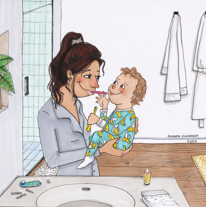These 47 Illustrations Totally Get What Motherhood Is Really Like
