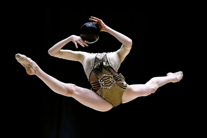 Gymnastics Gold Moment: Soaring To Victory By Ladislav Perenyi