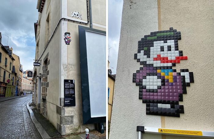 Pixel Art Party on City Walls? Yup, This Artist Nailed It!