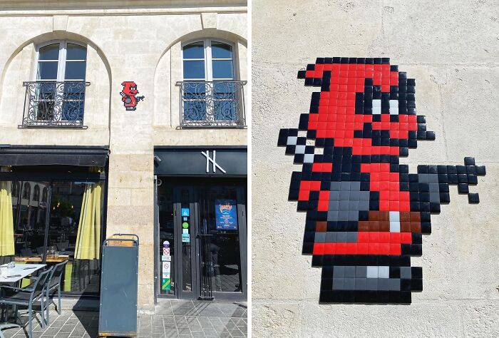 Pixel Art Party on City Walls? Yup, This Artist Nailed It!