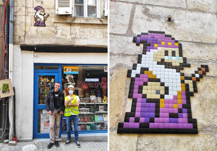 Pixel Art Party on City Walls? Yup, This Artist Nailed It!