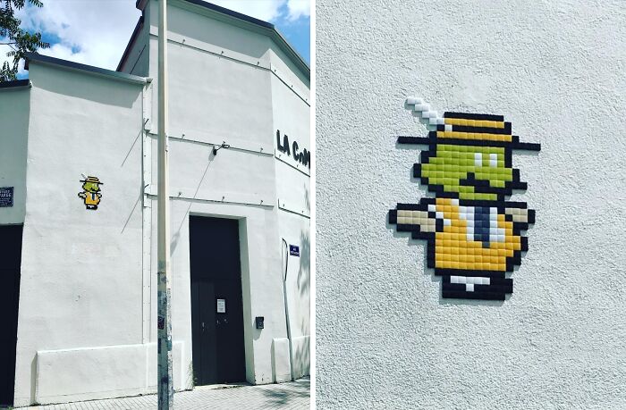 Pixel Art Party on City Walls? Yup, This Artist Nailed It!