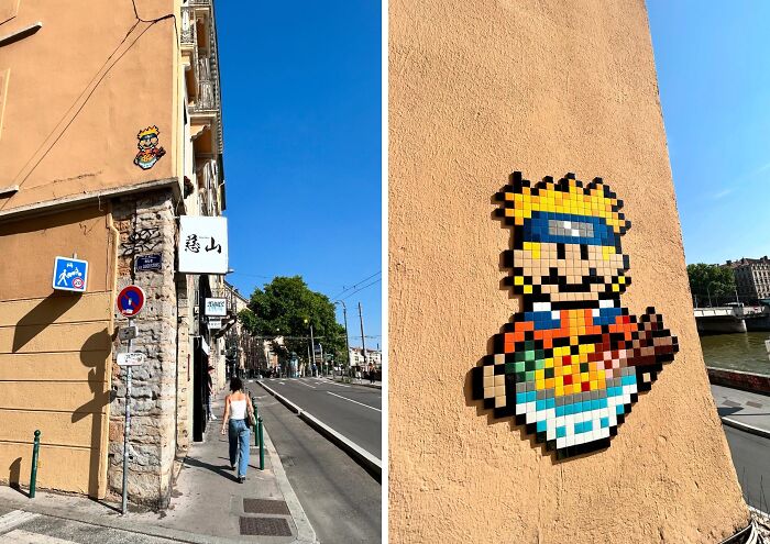 Pixel Art Party on City Walls? Yup, This Artist Nailed It!