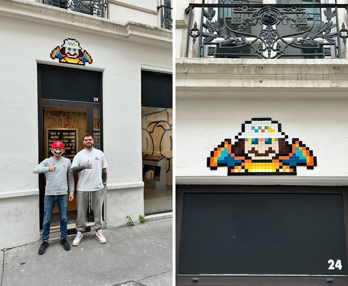 Pixel Art Party on City Walls? Yup, This Artist Nailed It!