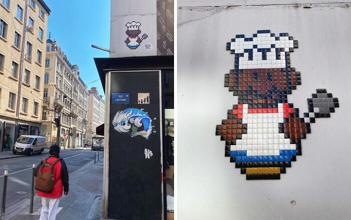 Pixel Art Party on City Walls? Yup, This Artist Nailed It!