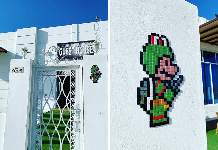 Pixel Art Party on City Walls? Yup, This Artist Nailed It!