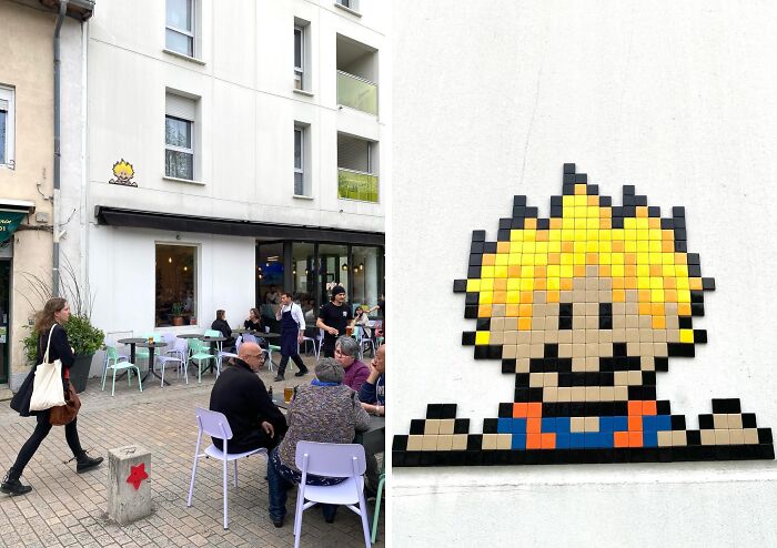 Pixel Art Party on City Walls? Yup, This Artist Nailed It!