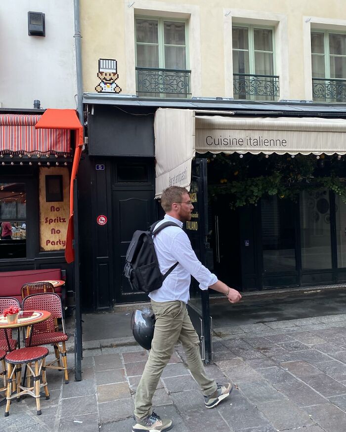 Pixel Art Party on City Walls? Yup, This Artist Nailed It!