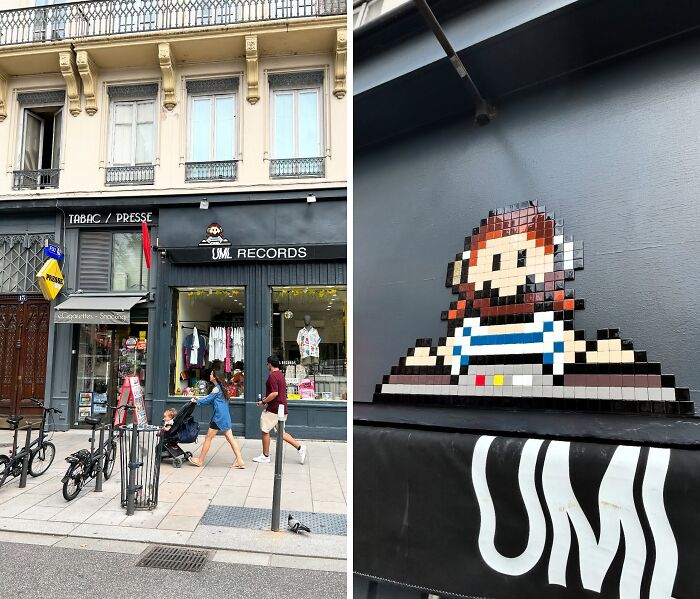 Pixel Art Party on City Walls? Yup, This Artist Nailed It!