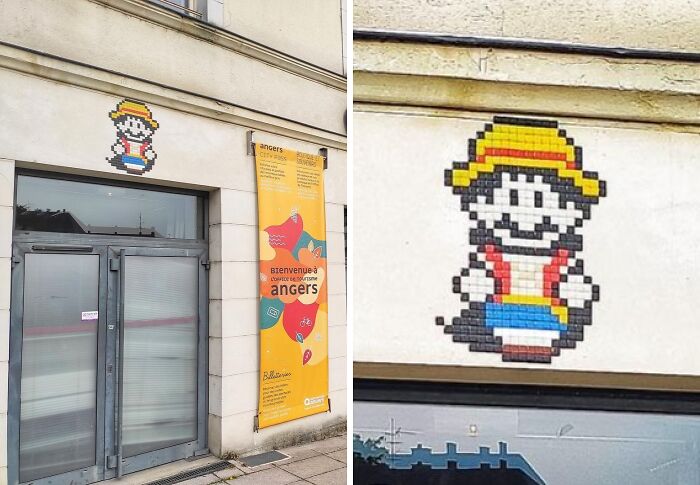 Pixel Art Party on City Walls? Yup, This Artist Nailed It!