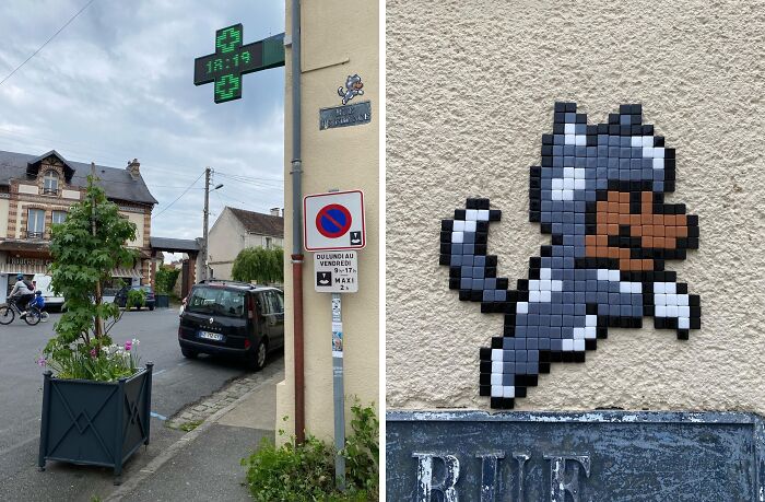 Pixel Art Party on City Walls? Yup, This Artist Nailed It!