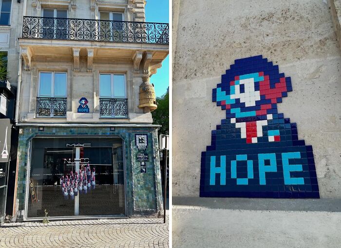 Pixel Art Party on City Walls? Yup, This Artist Nailed It!