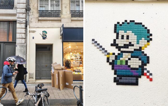 Pixel Art Party on City Walls? Yup, This Artist Nailed It!