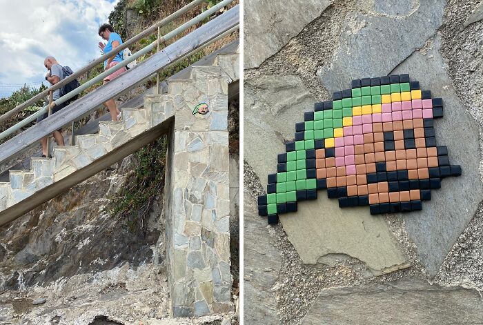 Pixel Art Party on City Walls? Yup, This Artist Nailed It!