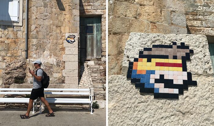 Pixel Art Party on City Walls? Yup, This Artist Nailed It!