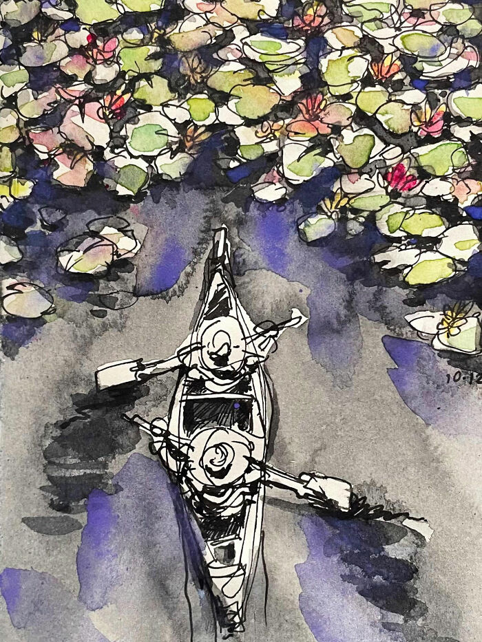 30 Watercolor Sketches That Make Everyday Life Look Like a Party