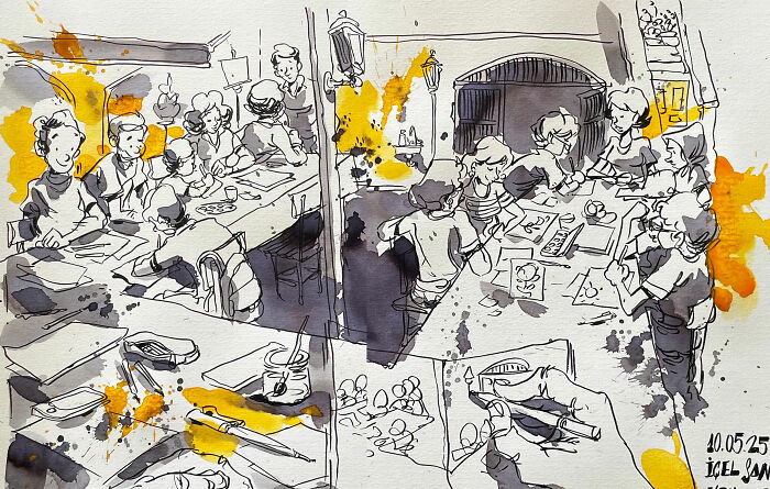30 Watercolor Sketches That Make Everyday Life Look Like a Party