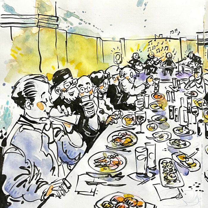30 Watercolor Sketches That Make Everyday Life Look Like a Party