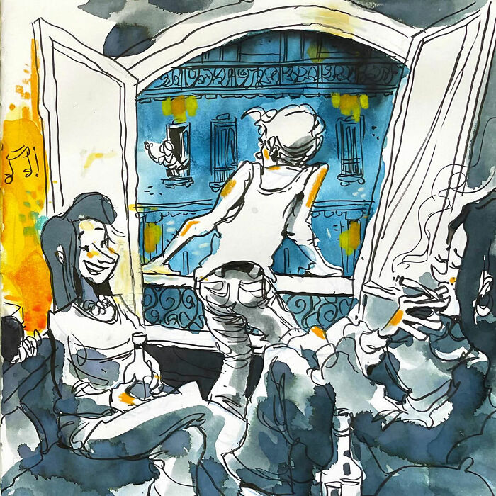 30 Watercolor Sketches That Make Everyday Life Look Like a Party