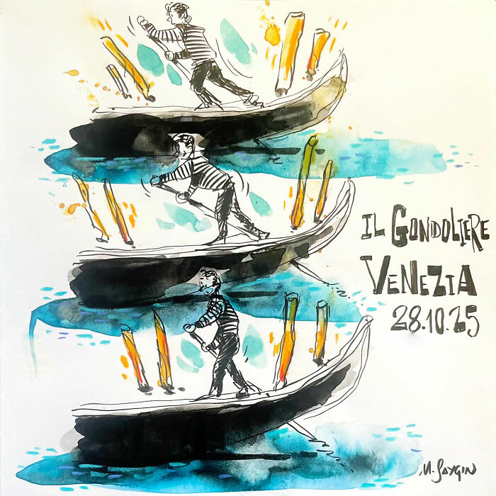 30 Watercolor Sketches That Make Everyday Life Look Like a Party