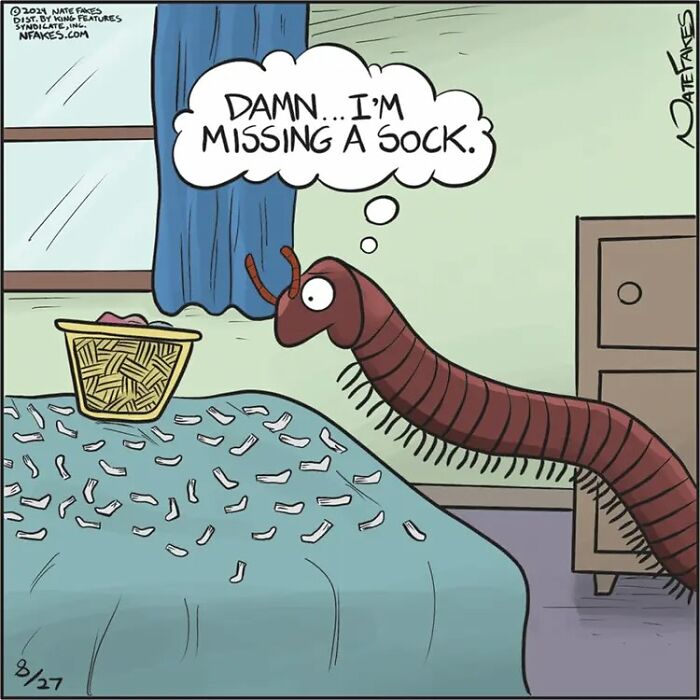 Let's Dive Into Nate Fakes' Funniest Single-Panel Comics!