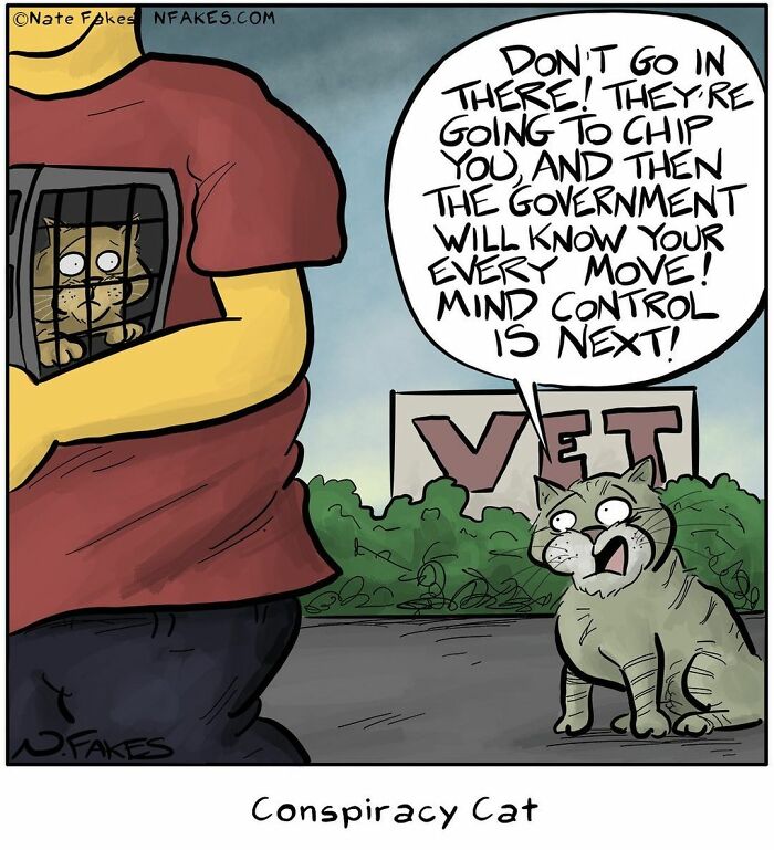 Let's Dive Into Nate Fakes' Funniest Single-Panel Comics!