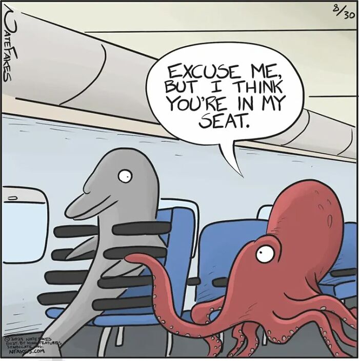 Let's Dive Into Nate Fakes' Funniest Single-Panel Comics!