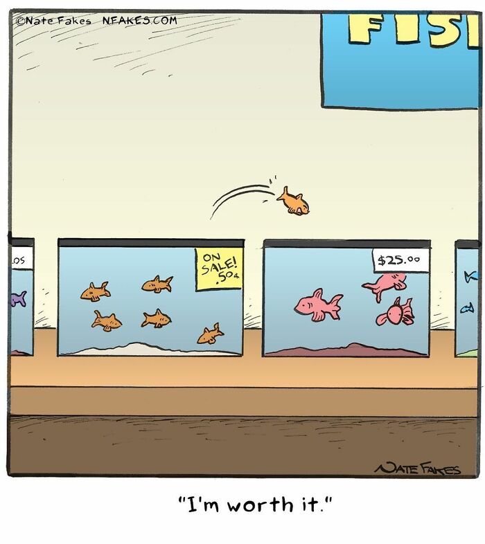 Let's Dive Into Nate Fakes' Funniest Single-Panel Comics!