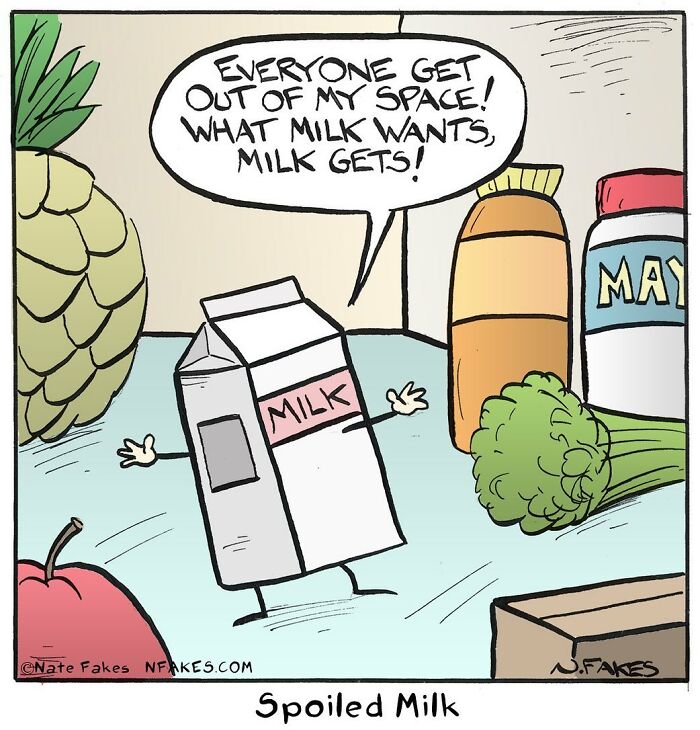 Let's Dive Into Nate Fakes' Funniest Single-Panel Comics!