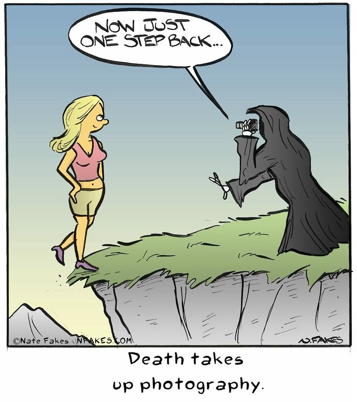 Let's Dive Into Nate Fakes' Funniest Single-Panel Comics!