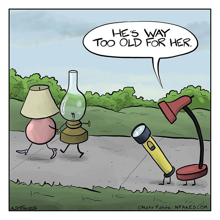 Let's Dive Into Nate Fakes' Funniest Single-Panel Comics!