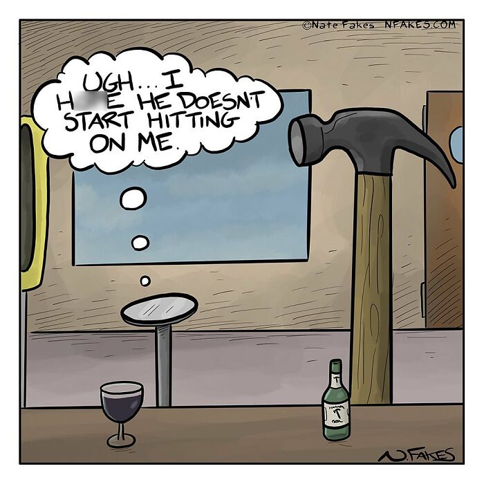 Let's Dive Into Nate Fakes' Funniest Single-Panel Comics!