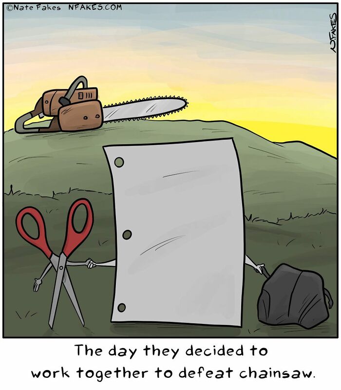 Let's Dive Into Nate Fakes' Funniest Single-Panel Comics!