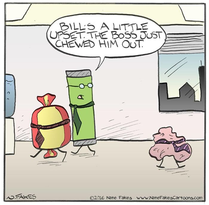 Let's Dive Into Nate Fakes' Funniest Single-Panel Comics!