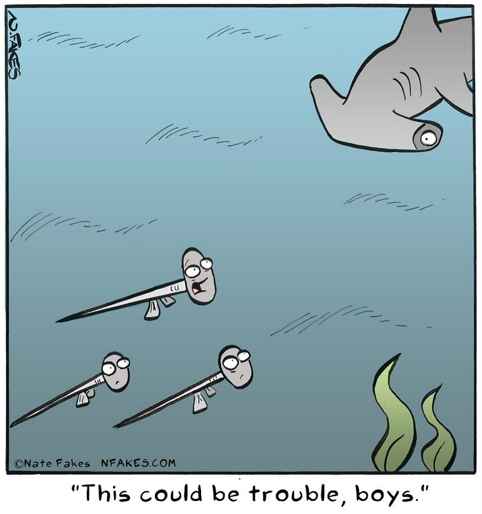 Let's Dive Into Nate Fakes' Funniest Single-Panel Comics!