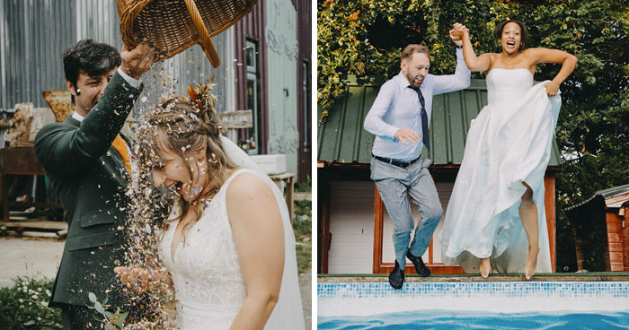 Whoa! These Wedding Pics Show What Happens When Everyone Just Loosens Up