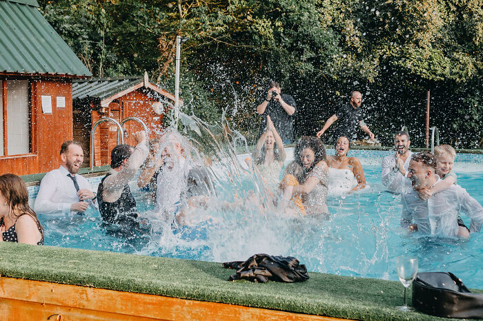 Pool Mayhem: When The Wedding Turned Into Total Madness