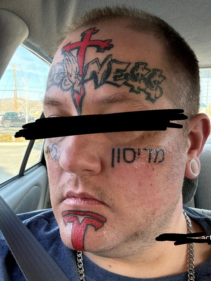 Face Tattoos That Make You Blink Twice