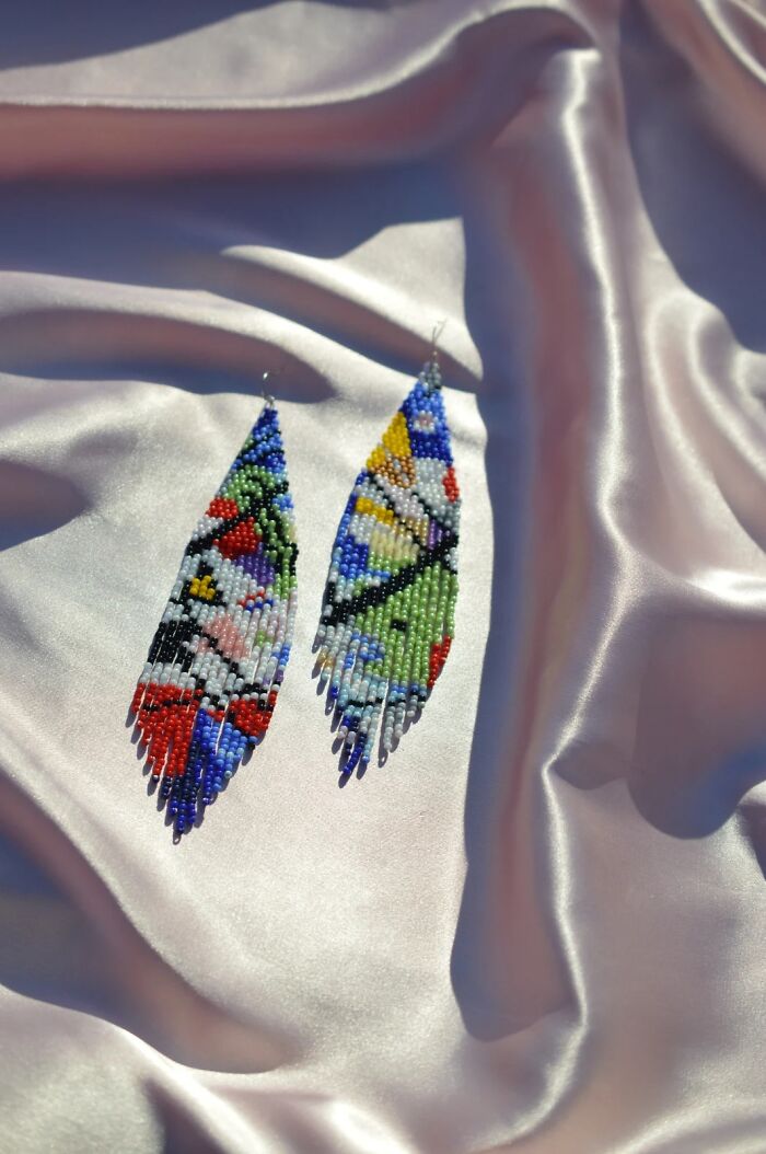 Kandinsky’s Abstract Party on Your Earrings