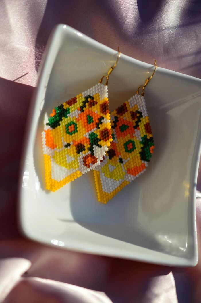 Van Gogh's Sunflowers In A Tiny Bouquet