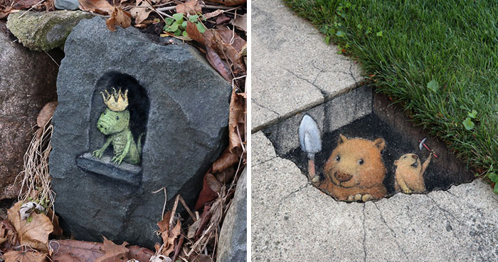 Wait Till You See These Sidewalk Creatures That Totally Crash the Pavement Party
