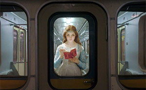 What Happens When Old-Timey Paintings Crash Modern Life? This Artist Shows Us!