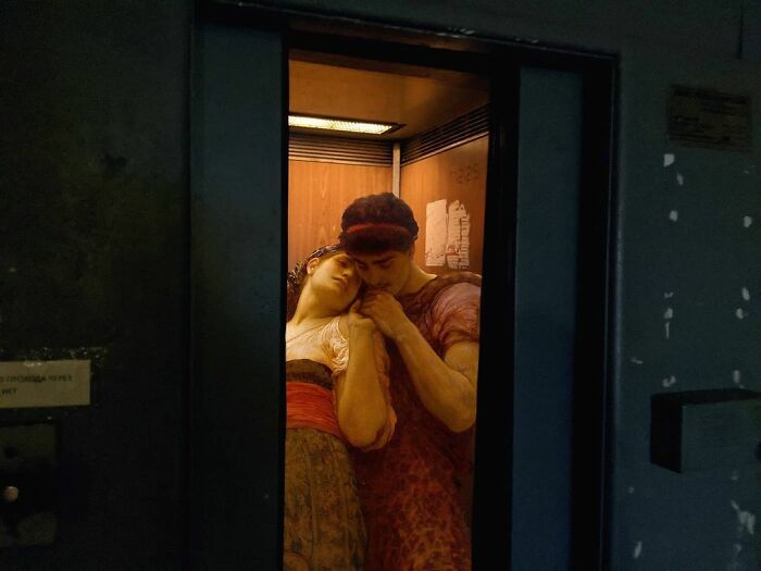 What Happens When Old-Timey Paintings Crash Modern Life? This Artist Shows Us!