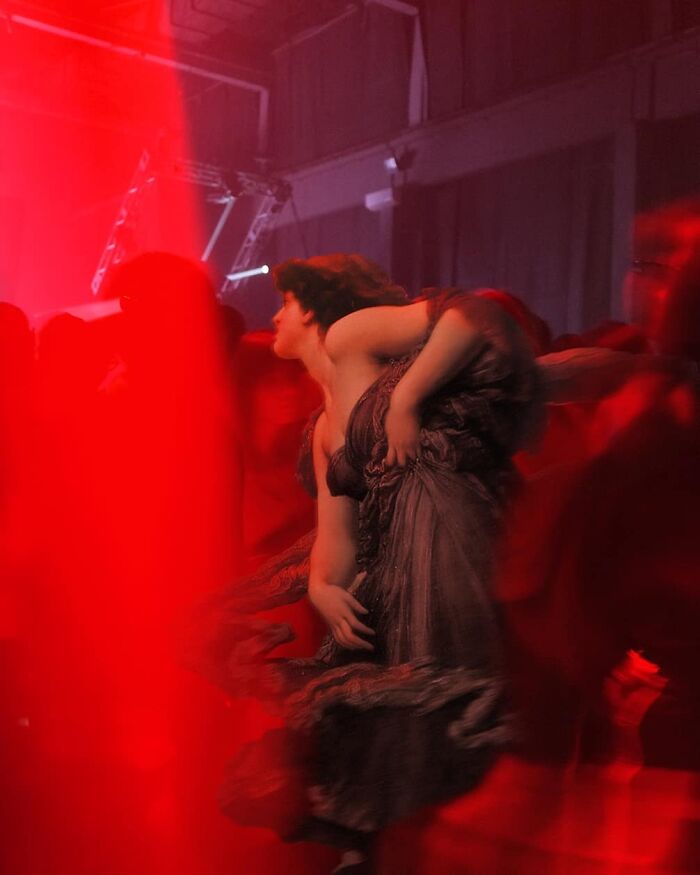 What Happens When Old-Timey Paintings Crash Modern Life? This Artist Shows Us!