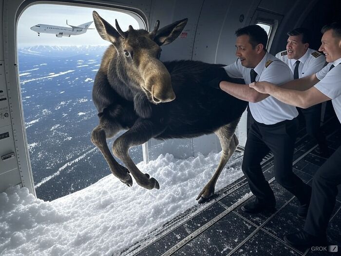 Alaska Had To Say: Don’t Toss Moose Out Of Planes