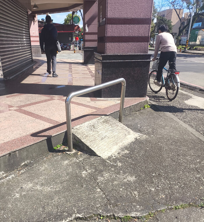 Accessible Ramp? Nope. Mystery Ramp!