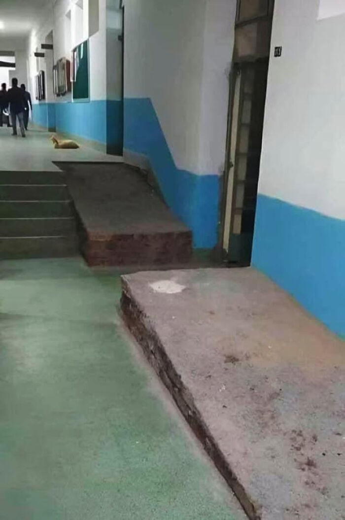 Worst Disabled Ramp Ever? Yep, Jackpot!