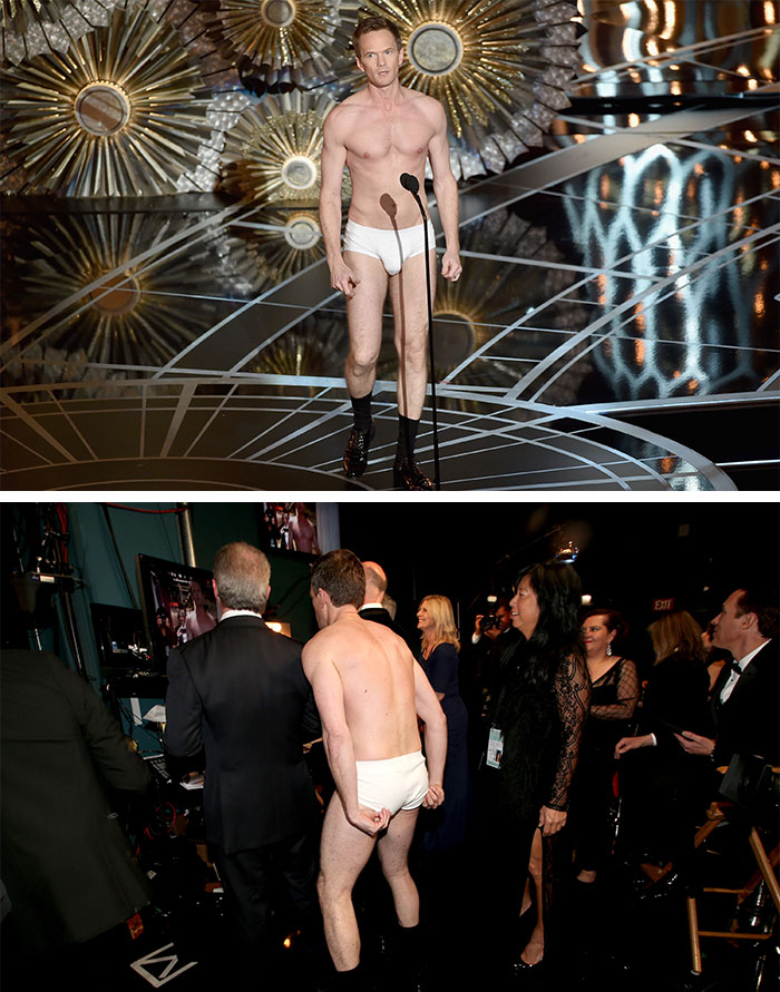 Neil Patrick Harris Walks In... In His Underwear? (2015)